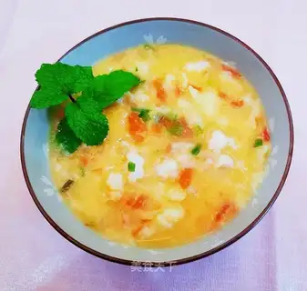 Shrimp plum soup