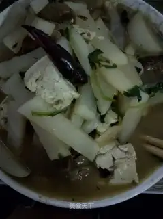 ♪ White radish tofu lamb stew ♪