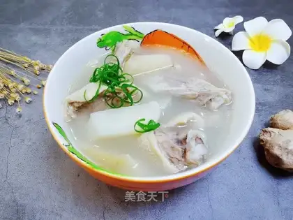 Duck radish soup