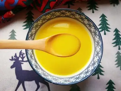 Pumpkin poach soup
