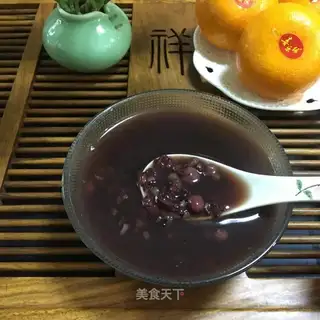 Red bean rice porridge