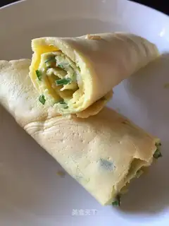 Egg onion waffles