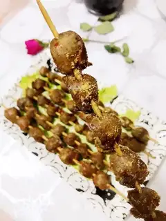 Roasted chicken heart
