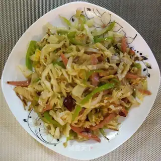 Pyramid and cabbage