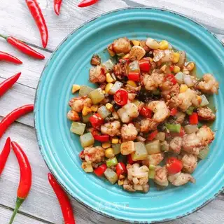 Spicy shrimp