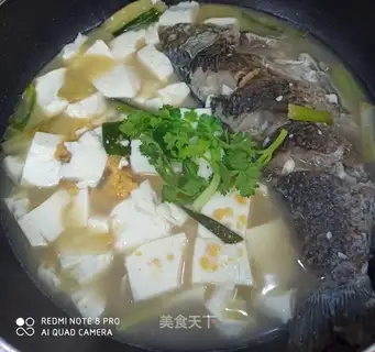 Tofu soup