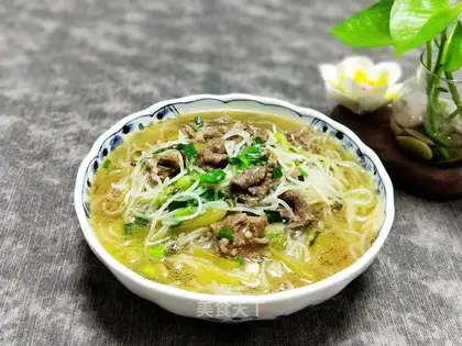 Pickled beef soup