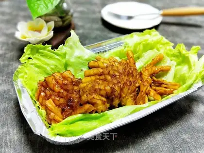 Roasted squid