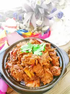 A casserole duck