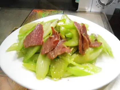 The ham celery