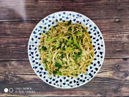cucumber tofu skin
