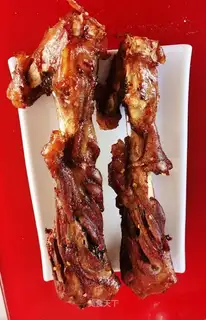 Roasted lamb calf