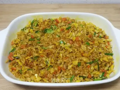 Gold egg fried rice