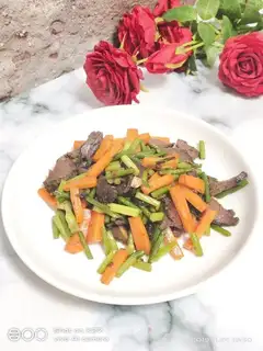 Garlic beef chops