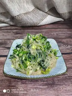 A spinach mix fan