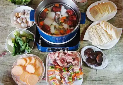 Lamb fire pot