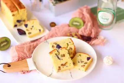 Chestnut potato pound cake