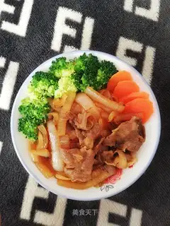 Japanese fat cow rice
