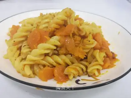 Pumpkin noodles