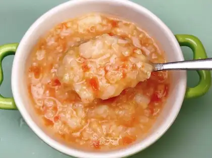 Tomato fish porridge