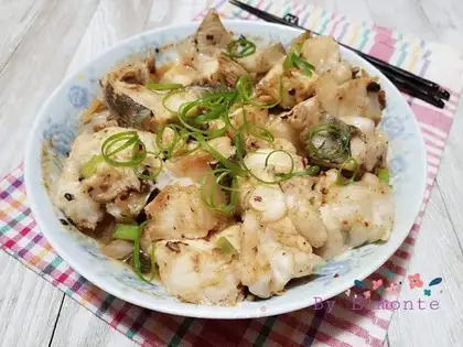 Slurped cod jaw