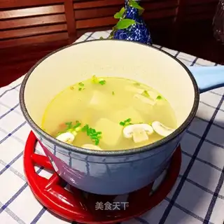 Mud tofu soup