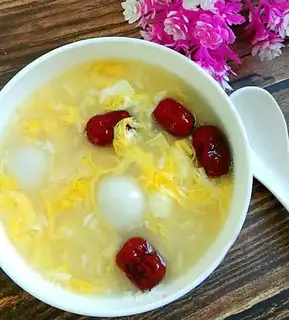 Rice and soup
