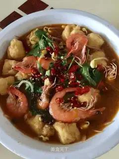 Boiled shrimp
