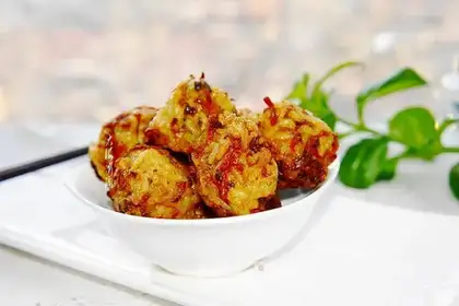 Fried radish balls