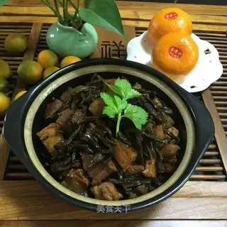 Soy dry red meat