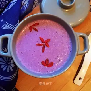 A violet shake