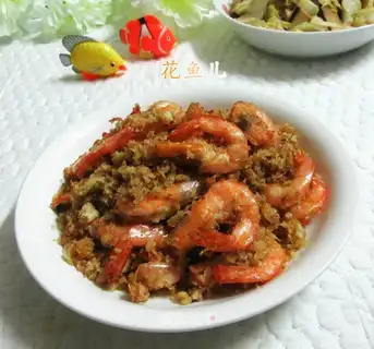 Shrimp from the pond