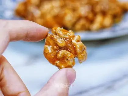 Amber walnuts