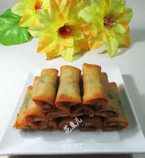 ♪ Screeze dry spring rolls ♪