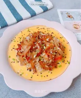 Crab willow for egg rice