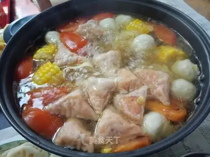 The hot pot's a mess
