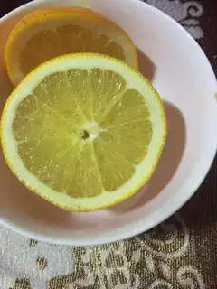 Salt varnished orange
