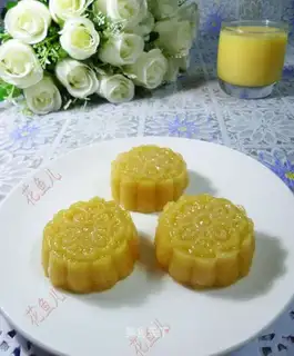 Pumpkin bean cake