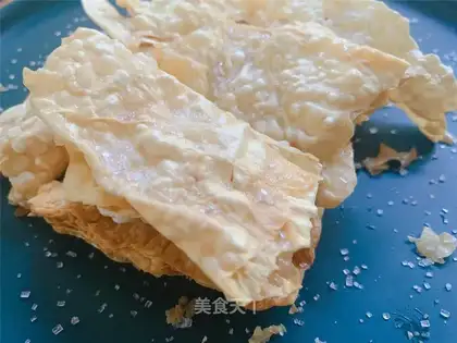 Fried bean skin