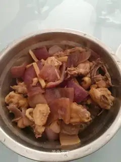 Onion fried chicken