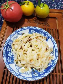 Shrimp sauce and river powder