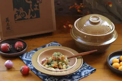 Caught rice