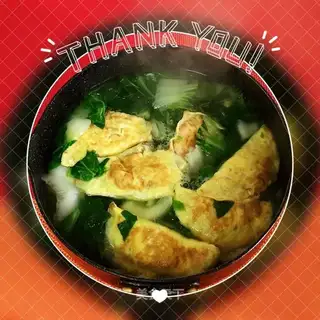 ♪ Queue and egg soup ♪
