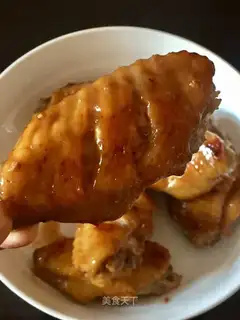 The honey chicken is on the wing