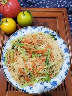 Celery carrot and rice powder