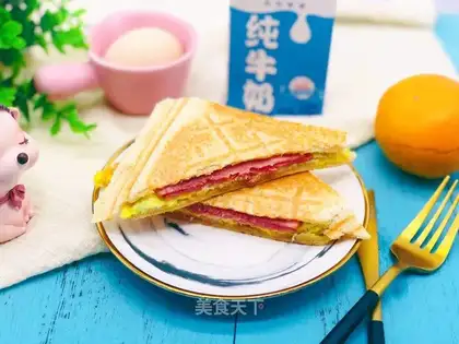 Ham egg sandwich