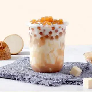 Potato mashed milk tea