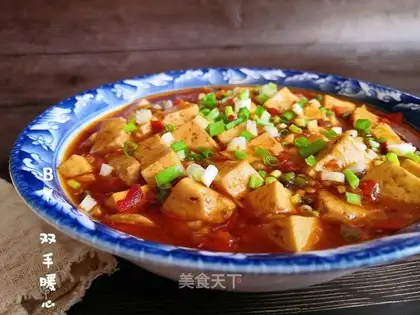 Twin pepper tofu