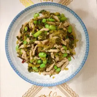 Snow veal swirl, soybeans