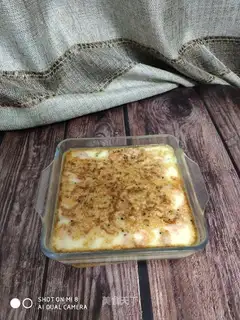 Shrimp chicken cake
